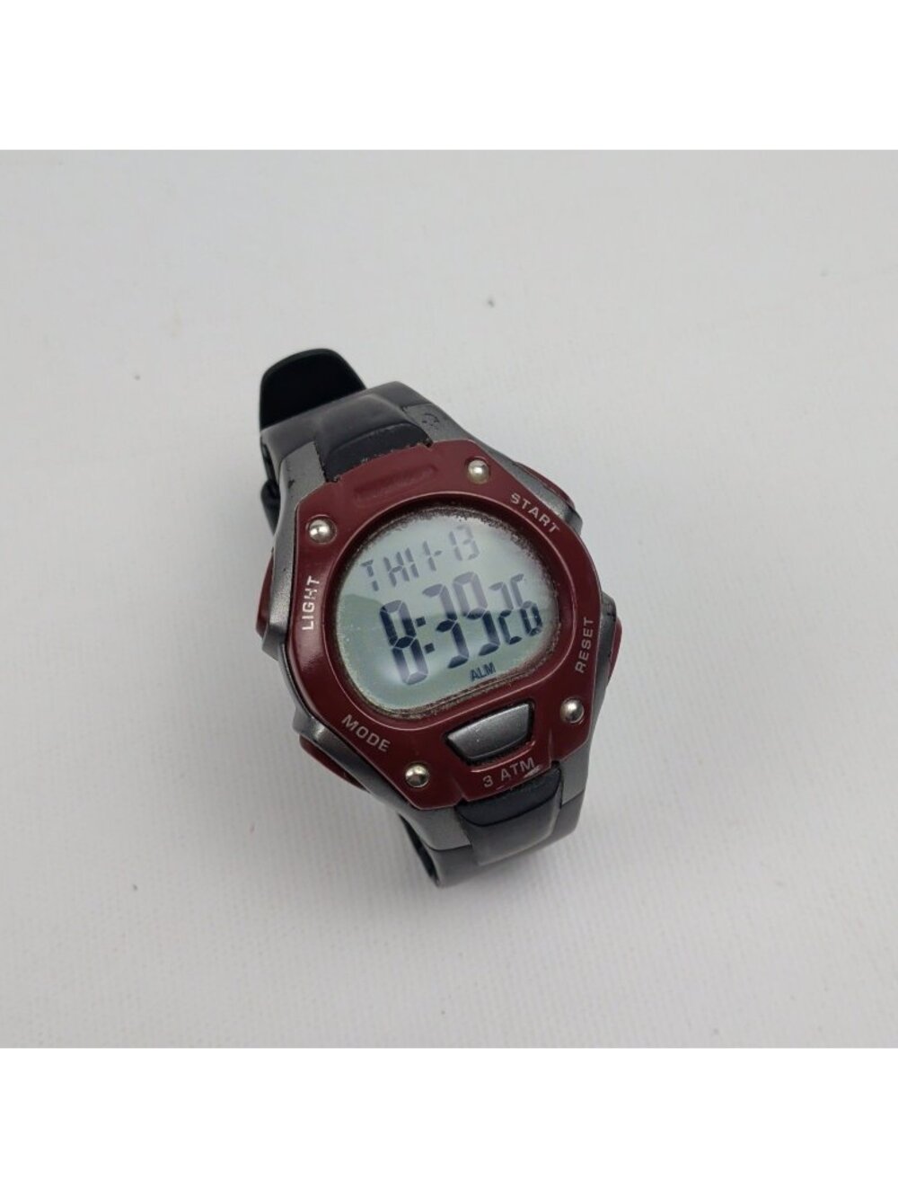 Accutime Watch Corp Digital Sports Watch Red / Black Classic Tech Gorpcore Y2K
